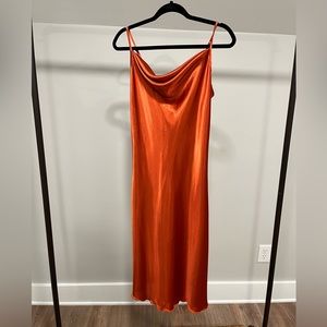 BEBE Satin dress